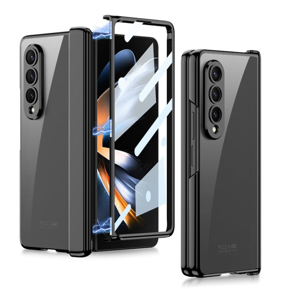 For Samsung Galaxy Z Fold4 GKK Magnetic Hinged Phantom Folding Phone Case(Black)