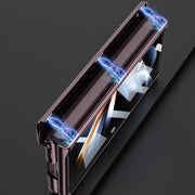 For Samsung Galaxy Z Fold4 GKK Magnetic Hinged Phantom Folding Phone Case(Champagne Gold)