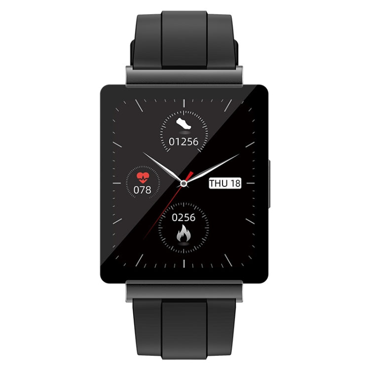 KS01 1.85-inch black Bluetooth smartwatch