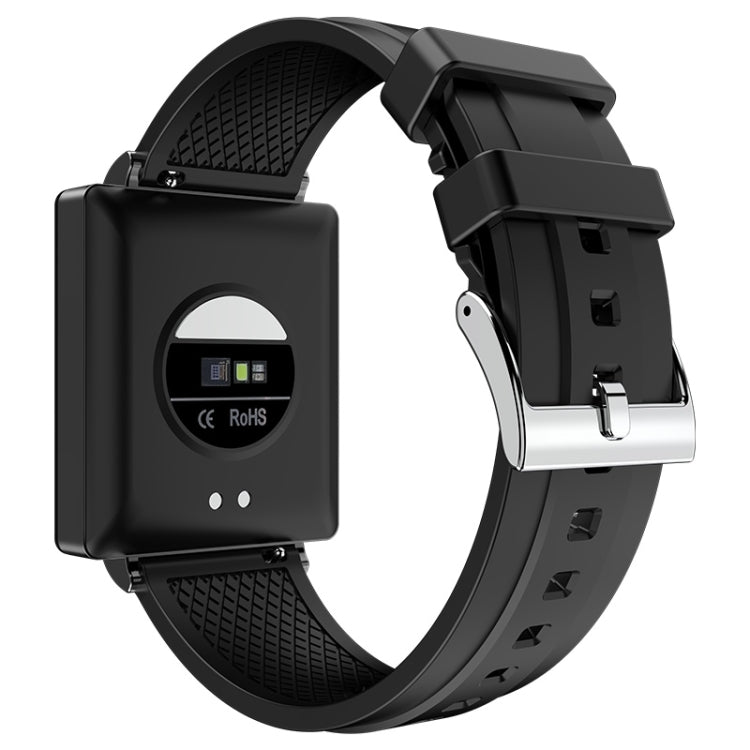 KS01 1.85-inch black Bluetooth smartwatch