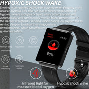 KS01 1.85-inch black Bluetooth smartwatch