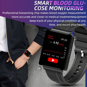 KS01 1.85-inch black Bluetooth smartwatch