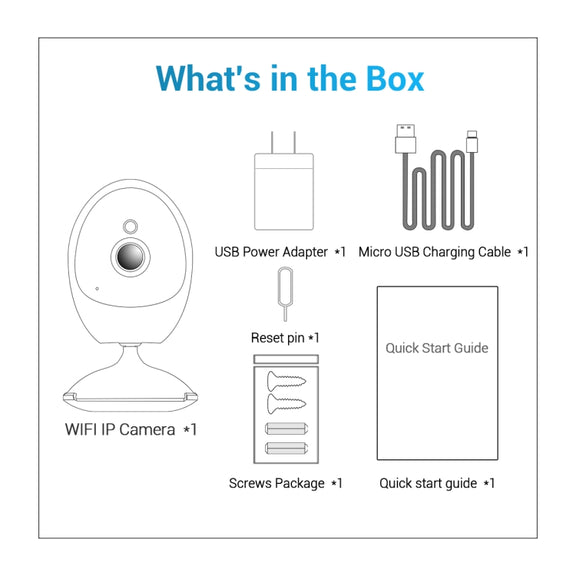 ESCAM QF006 3MP 1296P HD Indoor Wireless PTZ IP Camera IR Night Vision AI Humanoid Detection Home Security CCTV Monitor, Plug Type:US Plug(White)