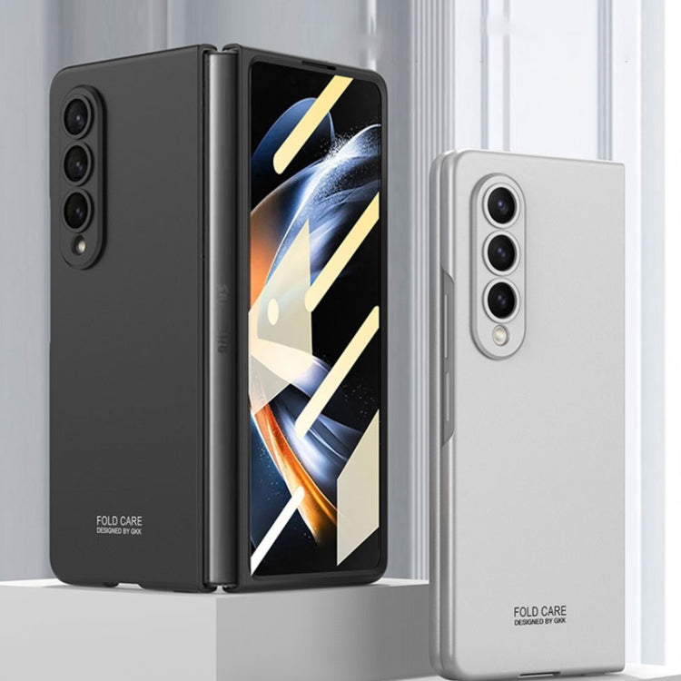 For Samsung Galaxy Z Fold4 GKK Integrated Ultra-thin Full Coverage Phone Flip Case(Grey)