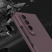 For Samsung Galaxy Z Fold4 GKK Integrated Ultra-thin Full Coverage Phone Flip Case(Silver)