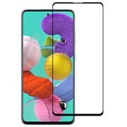 For Galaxy A51 9H Surface Hardness 2.5D Full Glue Full Screen Tempered Glass Film