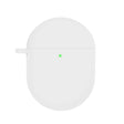 For Redmi Buds4 Silicone Earphone Protective Case with D Carabiner(White) - Xiaomi Earphone Case by PMC TechLife | Online Shopping South Africa | PMC TechLife