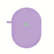 For Redmi Buds4 Silicone Earphone Protective Case with D Carabiner(Purple) - Xiaomi Earphone Case by PMC TechLife | Online Shopping South Africa | PMC TechLife