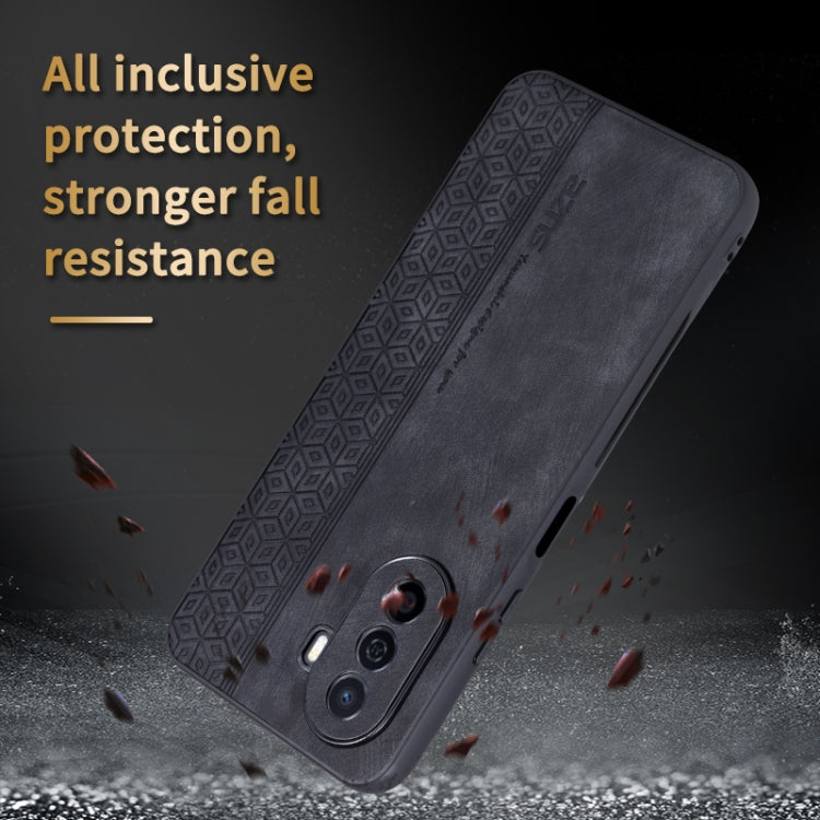 For Huawei Enjoy 50 / nova Y70 AZNS 3D Embossed Skin Feel Phone Case(Brown) - Huawei Cases by AZNS | Online Shopping South Africa | PMC TechLife | Buy Now Pay Later Mobicred