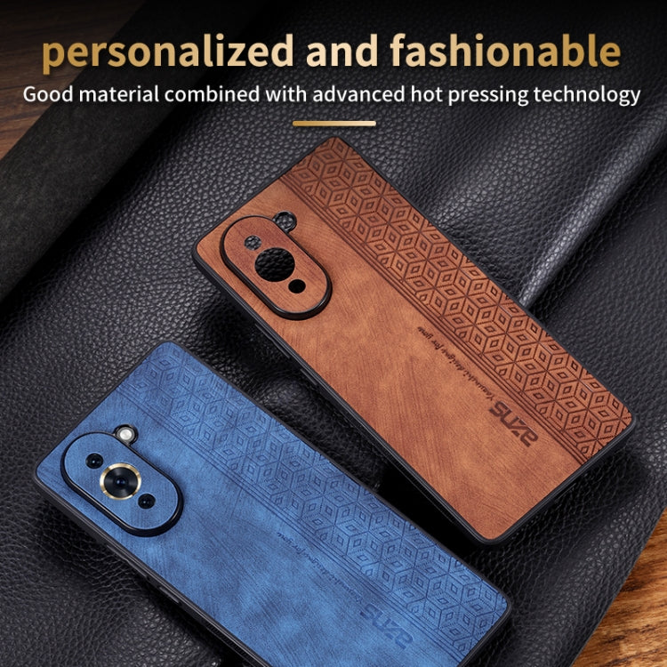 For Huawei nova 10 Pro AZNS 3D Embossed Skin Feel Phone Case(Black) - free shipping - PMC TechLife - Order now!