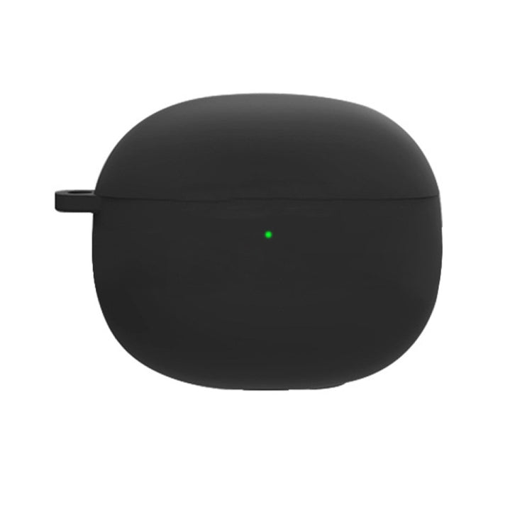 For Redmi Buds4 Pro Silicone Earphone Protective Case with D Carabiner(Black) - Xiaomi Earphone Case by PMC TechLife | Online Shopping South Africa | PMC TechLife