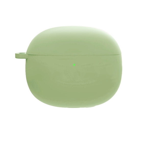 For Redmi Buds4 Pro Silicone Earphone Protective Case with D Carabiner(Green)