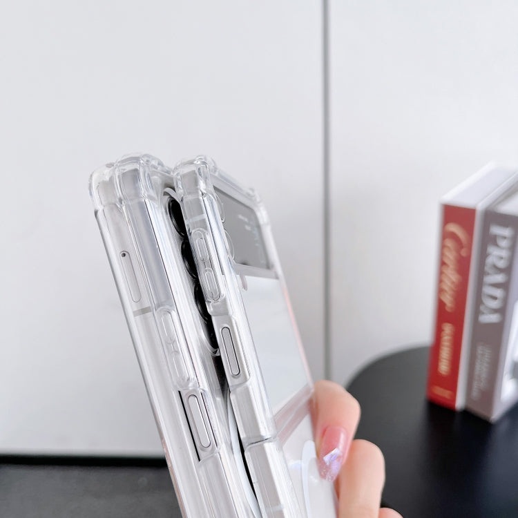 For Samsung Galaxy Z Flip3 5G Magsafe Magnetic Transparent Shockproof Phone Case - Galaxy Phone Cases by PMC TechLife | Online Shopping South Africa | PMC TechLife
