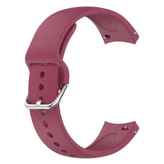 For Xiaomi Watch S1 Pro Solid Color Silicone Watch Band(Wine Red)