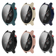 For Amazfit GTR 4 / Amazfit GTR 4 Pro PC + Tempered Glass Integrated Protective Watch Case(Transparent White)