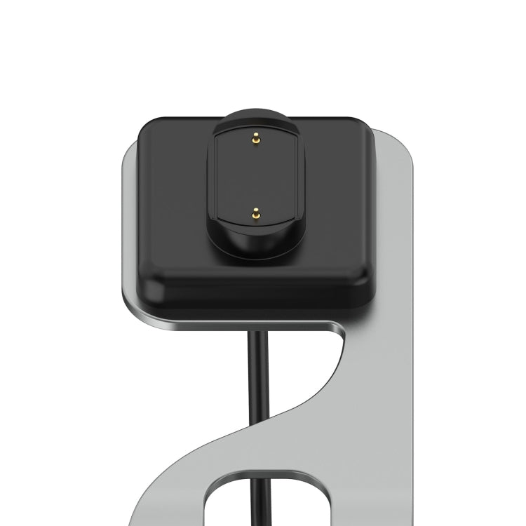 For Amazfit GTR4 / GTR4 Pro Rotatable Smart Watch Metal Charger Stand(Grey) - Charger by PMC Jewellery | Online Shopping South Africa | PMC Jewellery | Buy Now Pay Later Mobicred