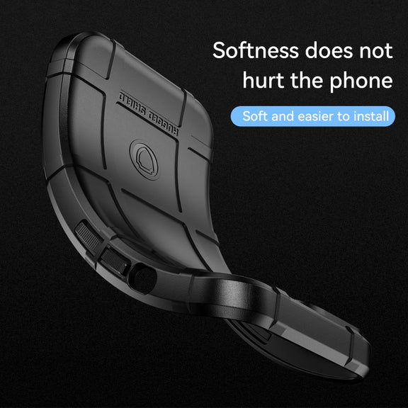 For Samsung Galaxy S23 5G Full Coverage Shockproof TPU Phone Case(Black)