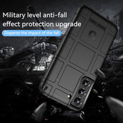 For Samsung Galaxy S23 5G Full Coverage Shockproof TPU Phone Case(Black)
