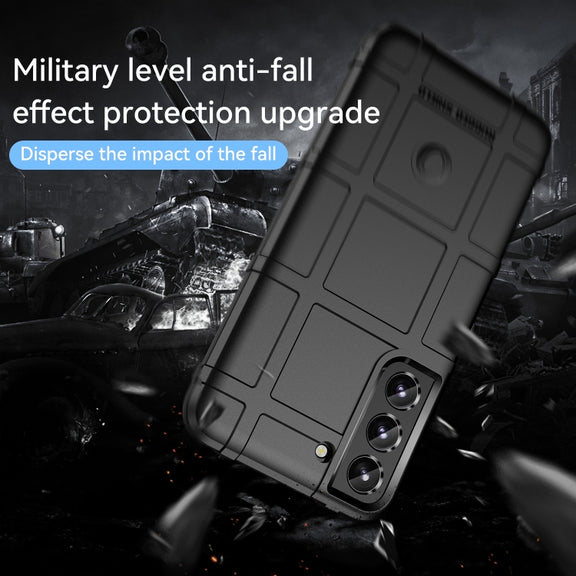For Samsung Galaxy S23 5G Full Coverage Shockproof TPU Phone Case(Black)