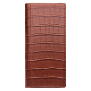 For Huawei Mate XS 2 QIALINO Crocodile Pattern Genuine Leather Phone Case(Brown)