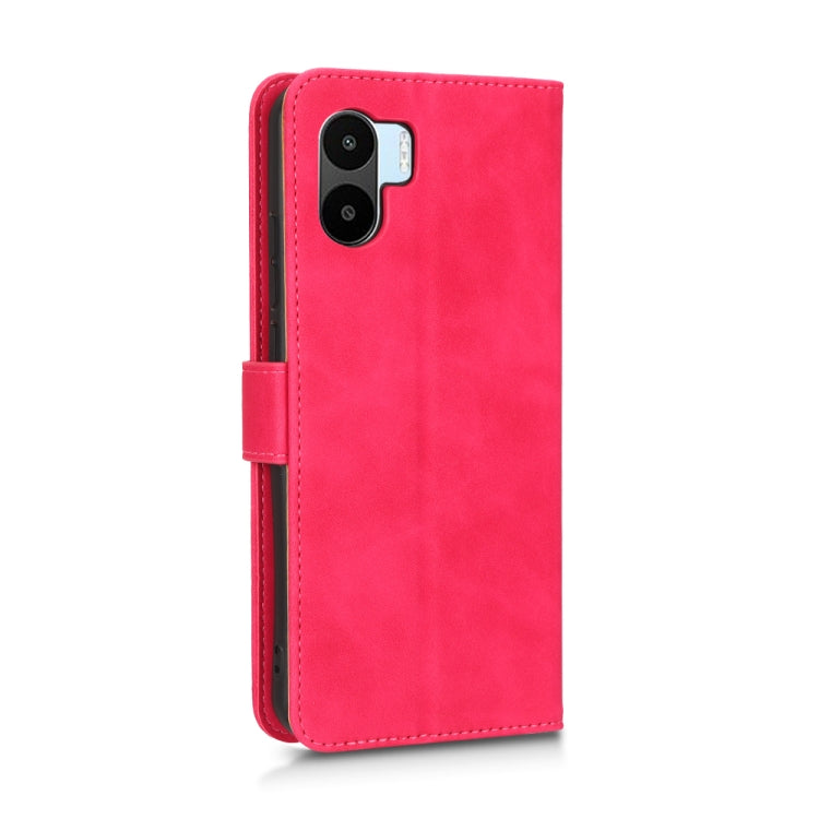 For Xiaomi Redmi A1 4G Skin Feel Magnetic Flip Leather Phone Case(Rose Red) - free shipping - PMC Jewellery - Order now!
