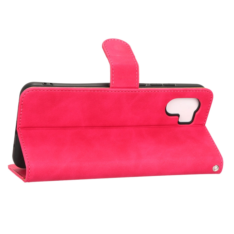 For Xiaomi Redmi A1 4G Skin Feel Magnetic Flip Leather Phone Case(Rose Red) - free shipping - PMC Jewellery - Order now!
