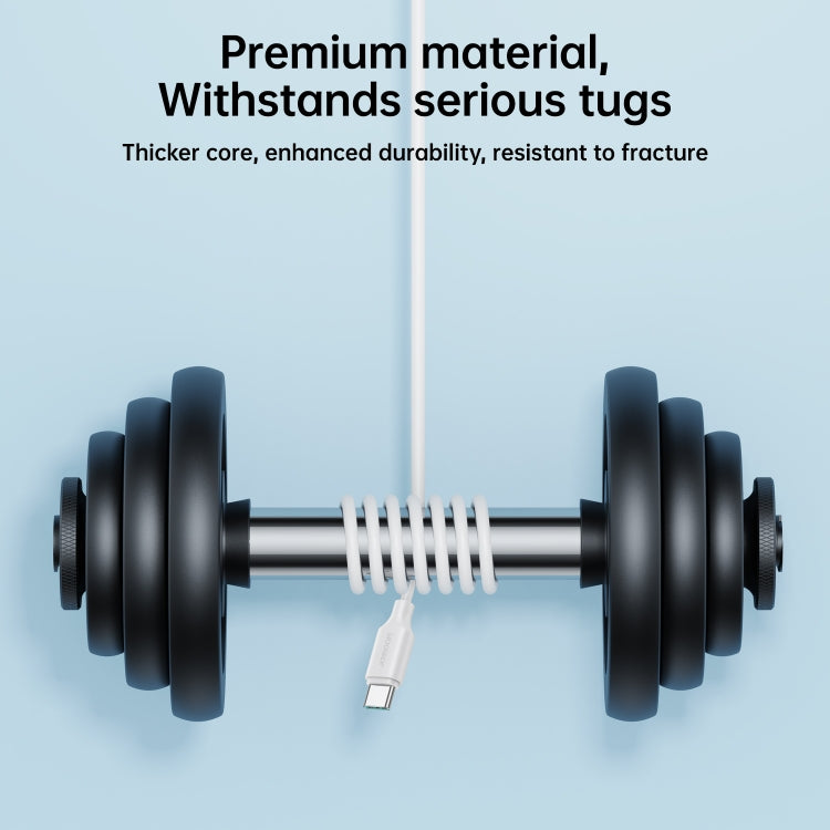 JOYROOM S-UC027A9 3A USB to USB-C/Type-C Fast Charging Data Cable, Length: 2m(Black) - free shipping - PMC TechLife - Order now!