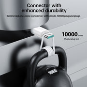 JOYROOM S-UC027A9 3A USB to USB-C/Type-C Fast Charging Data Cable, Length:1m(White)