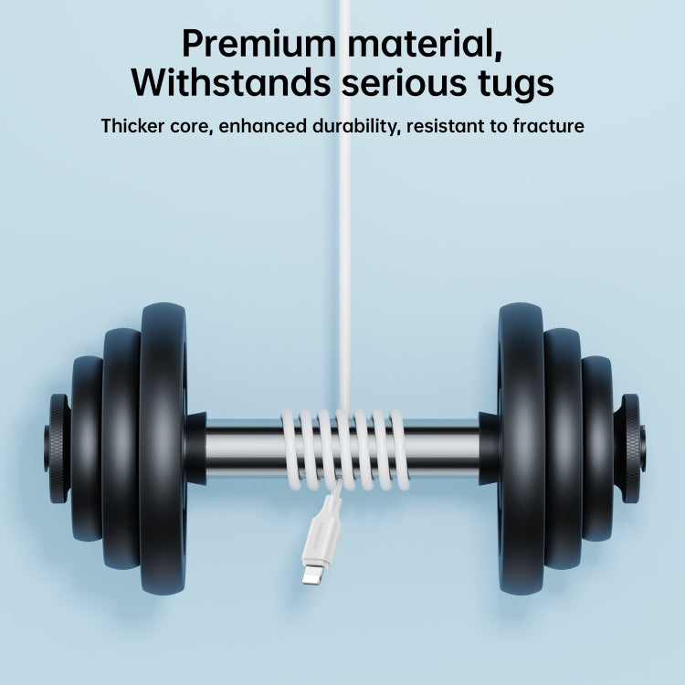 JOYROOM S-UL012A9 2.4A USB to 8 Pin Fast Charging Data Cable, Length:0.25m(Black) - Normal Style Cable by JOYROOM | Online Shopping South Africa | PMC TechLife