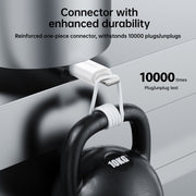 JOYROOM S-UL012A9 2.4A USB to 8 Pin Fast Charging Data Cable, Length:0.25m(Black)