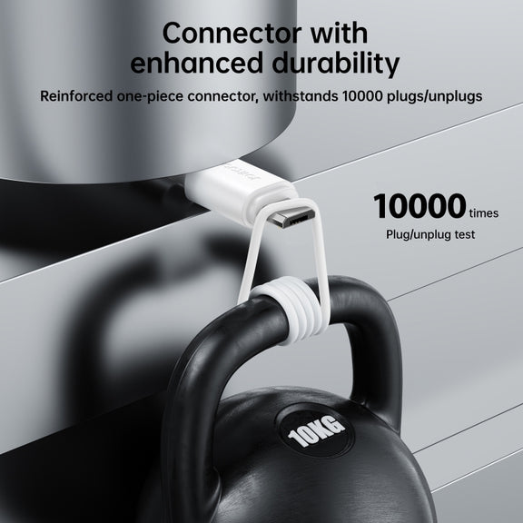 JOYROOM S-UM018A9 2.4A USB to Micro USB Fast Charging Data Cable, Length:1m(Black)
