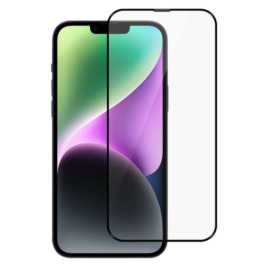 For iPhone 14 Plus JOYROOM JR-H03 2.5D Screen Printing Full Screen Black Edge Tempered Glass Film - iPhone 14 Plus Tempered Glass by JOYROOM | Online Shopping South Africa | PMC Jewellery | Buy Now Pay Later Mobicred