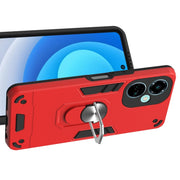 For Tecno Camon 19/Camon 19 Pro 5G 2 in 1 Armour Series PC + TPU Protective Phone Case(Red)
