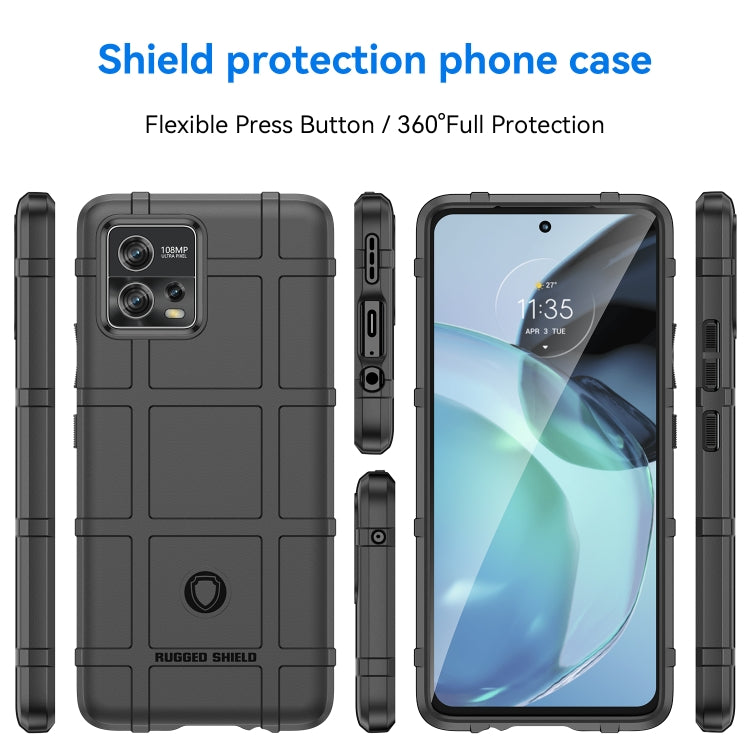 For Motorola Moto G72 Full Coverage Shockproof TPU Phone Case(Black) - free shipping - PMC TechLife - Order now!