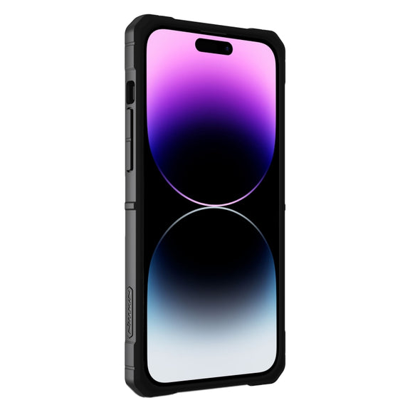 For iPhone 14 Pro Max NILLKIN Sliding Camera Cover Design TPU + PC Phone Case(Black)