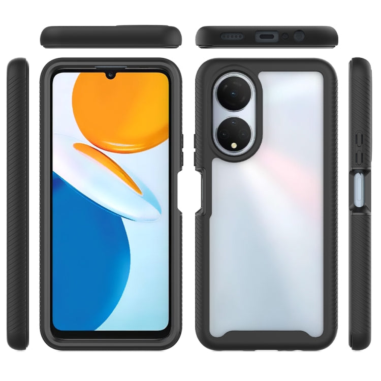 For Honor X7 Starry Sky Solid Color Shockproof TPU Clear PC Phone Case(Sky Blue) - free shipping - PMC TechLife - Order now!