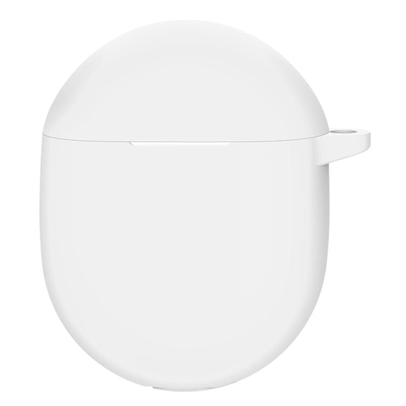 For Google Pixel Buds Pro Wireless Earphone Silicone Protective Case with Hook(White)