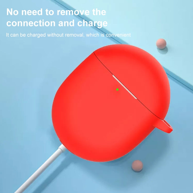 For Google Pixel Buds Pro Wireless Earphone Silicone Protective Case with Hook(Dark Blue) - Other Earphone Case by PMC TechLife | Online Shopping South Africa | PMC TechLife