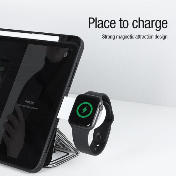 For Apple Watch 1/2/3/4/5/6/7/SE NILLKIN NKT-17 Portable Magnetic Wireless Charger