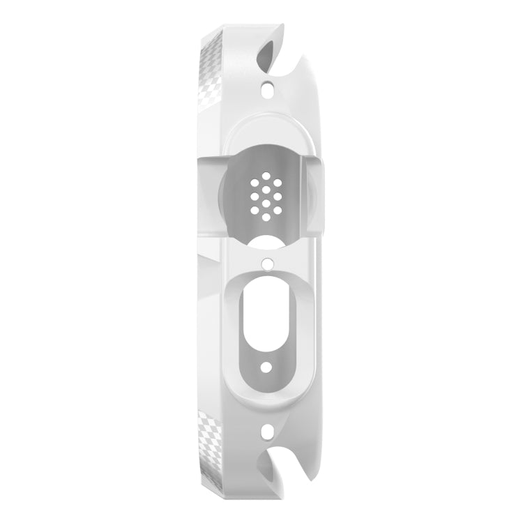 Carbon Fiber Shockproof Case For Apple Watch Series 8&7 45mm(White)