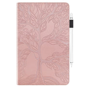 For Xiaomi Redmi Pad 10.61 Life Tree Series Horizontal Flip Leather Case with Holder(Rose Gold)