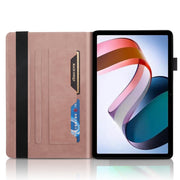 For Xiaomi Redmi Pad 10.61 Life Tree Series Horizontal Flip Leather Case with Holder(Rose Gold)