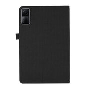 For Xiaomi Redmi Pad 10.61 Fabric Leather Tablet Case(Black)