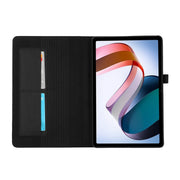For Xiaomi Redmi Pad 10.61 Fabric Leather Tablet Case(Black)