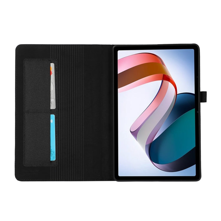 For Xiaomi Redmi Pad 10.61 Fabric Leather Tablet Case(Black)