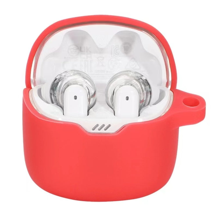 For JBL Tune Flex Earphone Silicone Protective Case(Red) - free shipping - PMC TechLife - Order now!