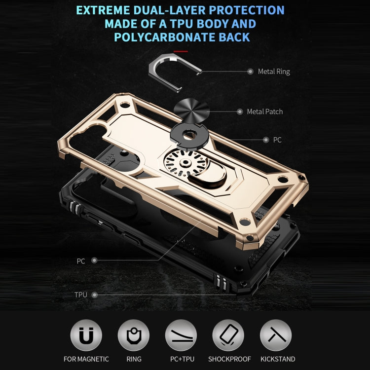 For Samsung Galaxy S23 5G Shockproof TPU + PC Phone Case(Gold) - free shipping - PMC TechLife - Order now!
