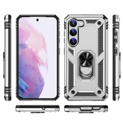 For Samsung Galaxy S23+ 5G Shockproof TPU + PC Phone Case(Silver)