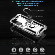 For Samsung Galaxy S23+ 5G Shockproof TPU + PC Phone Case(Silver)