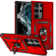 For Samsung Galaxy S23 Ultra 5G Sliding Camshield Holder Phone Case(Red) - free shipping - PMC TechLife - Order now!
